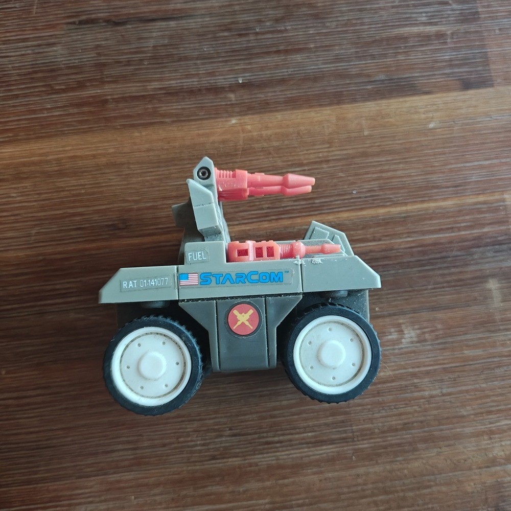 Vintage Laser RAT Starcom 1986 Coleco Vehicle‎ R.A.T Rapid Assault Tracker